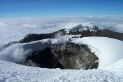 Climbing Cotopaxi Crater